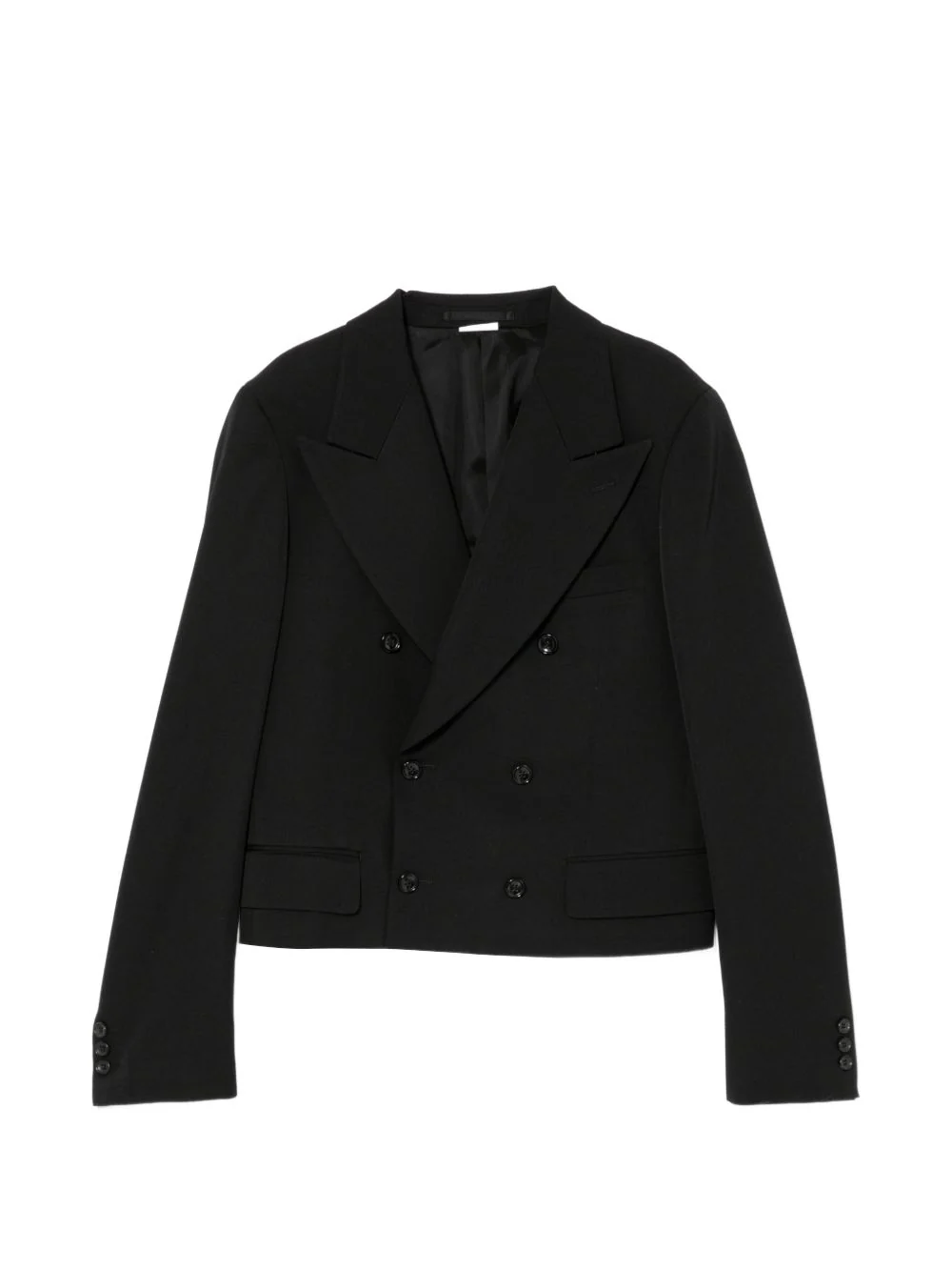 Wool Double-Breasted Blazer