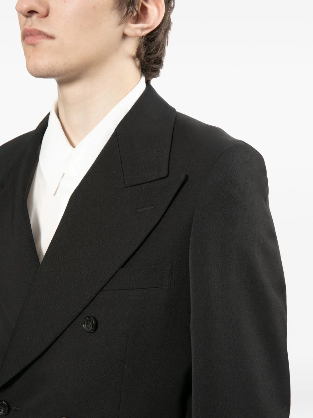 Wool Double-Breasted Blazer - Image 2