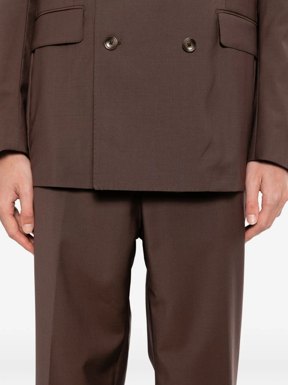 Wool Double-Breasted Suit - Image 2