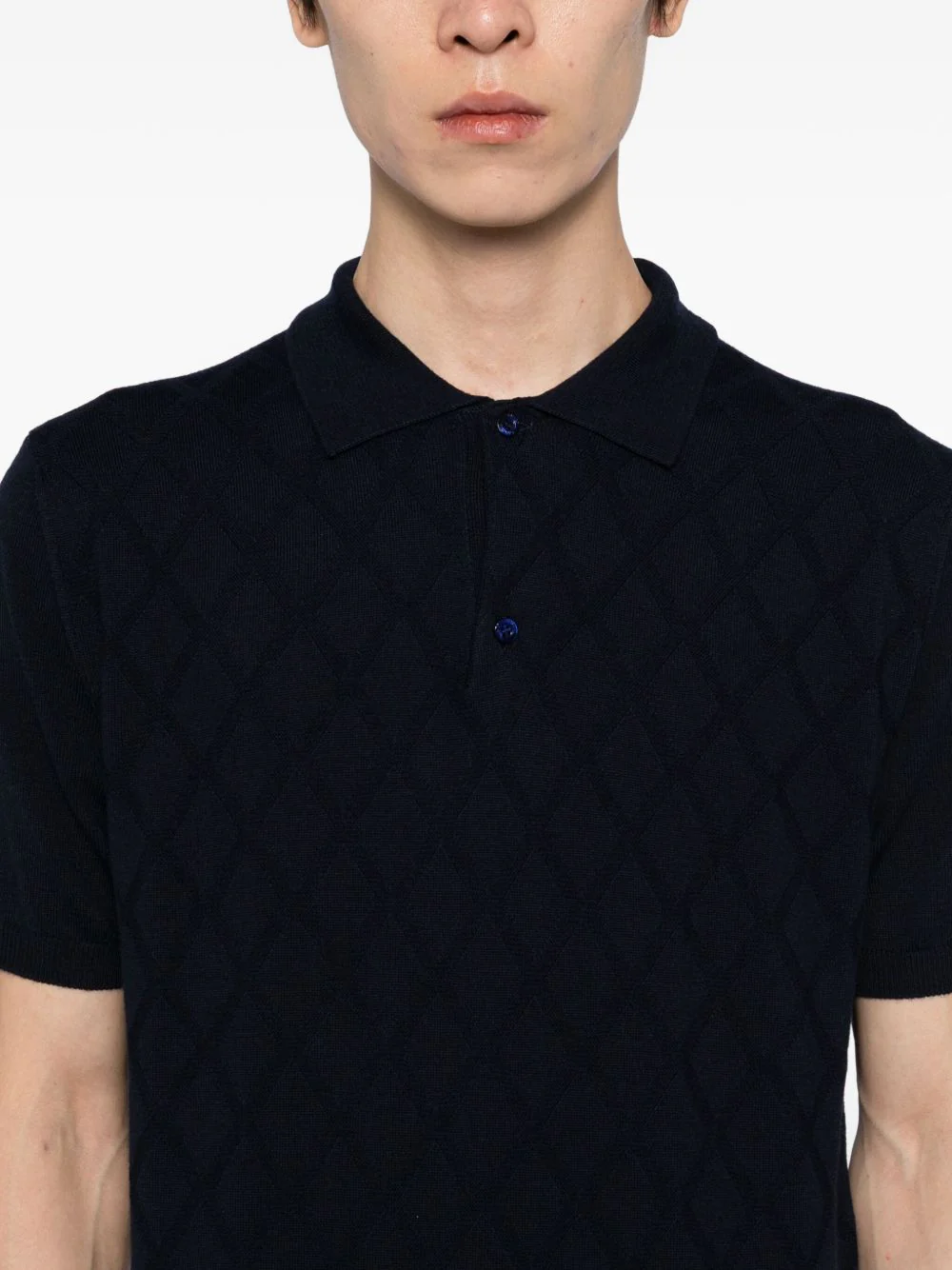 Wool Polo Shirt - Image 4