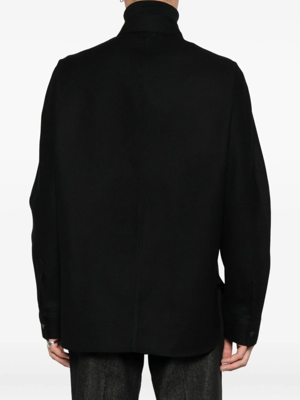 Wool Shirt Jacket - Image 4