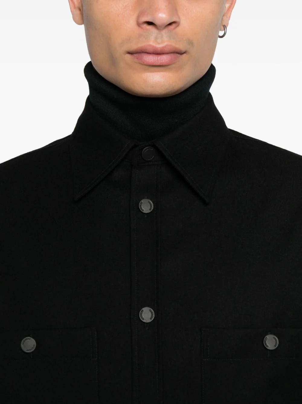 Wool Shirt Jacket - Image 5