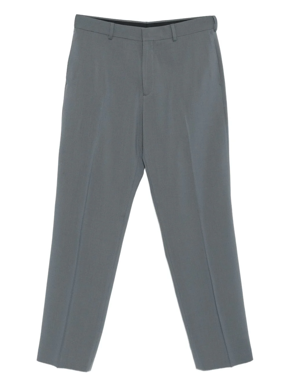 Wool Straight-Leg Trousers