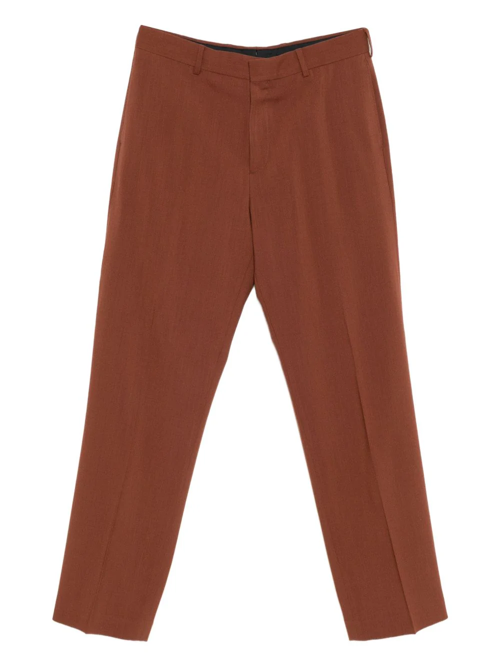 Wool Straight-Leg Trousers