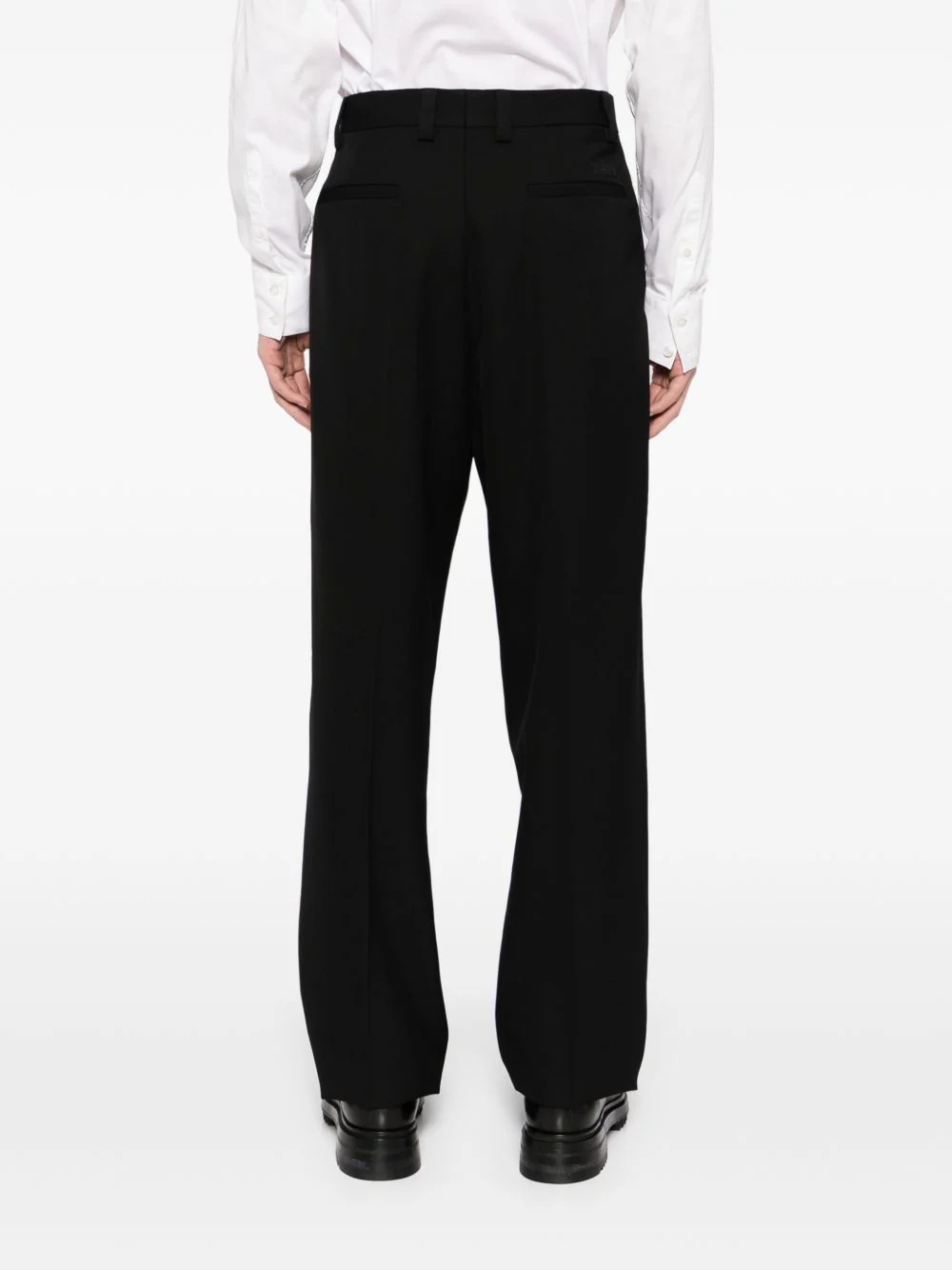 Wool Tailored Trousers - Image 5