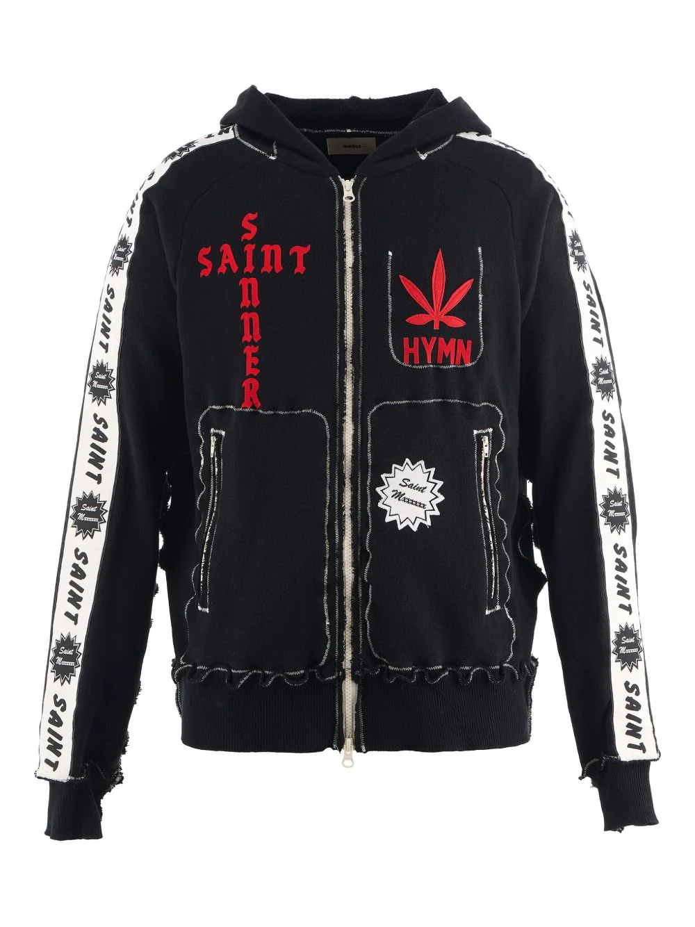 X A Love Movement Appliqué Hoodie