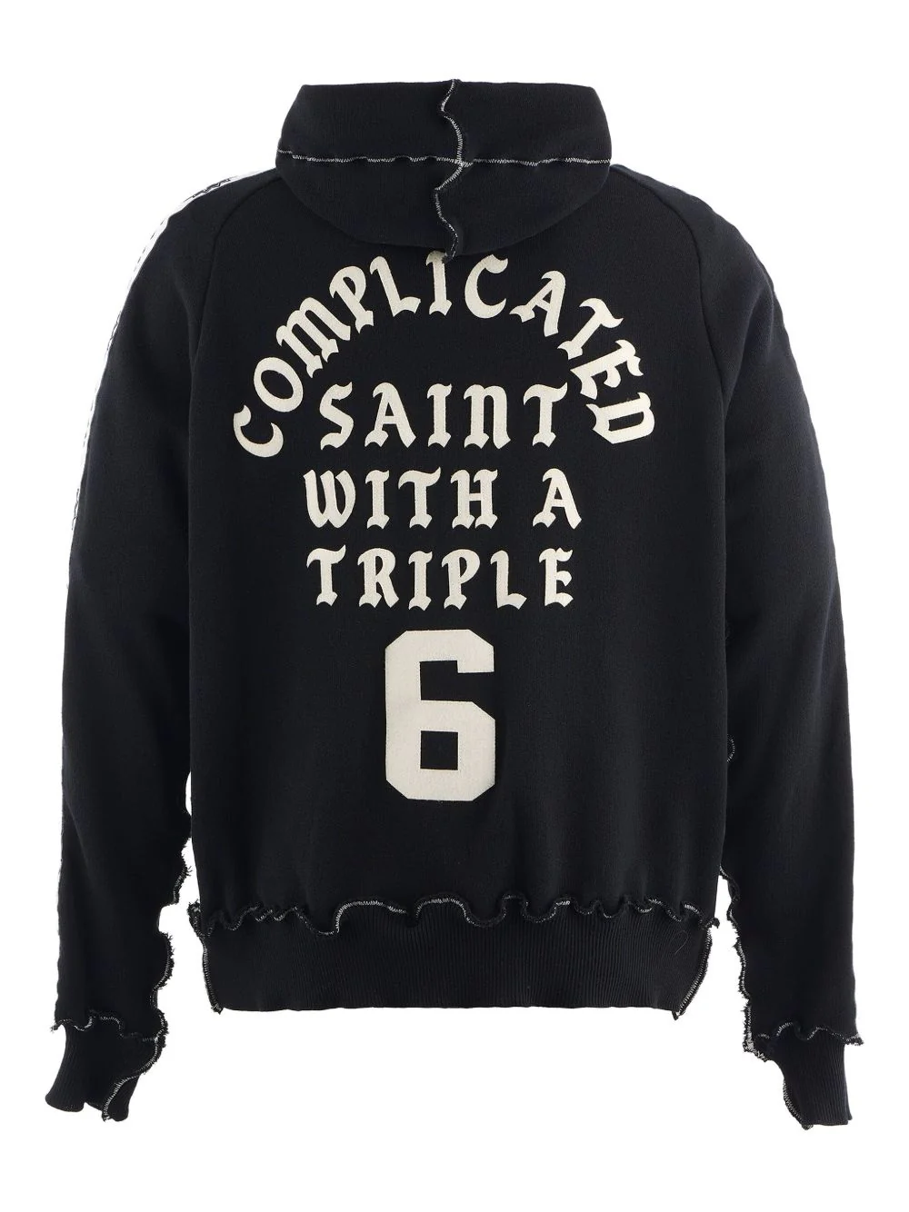 X A Love Movement Appliqué Hoodie - Image 2