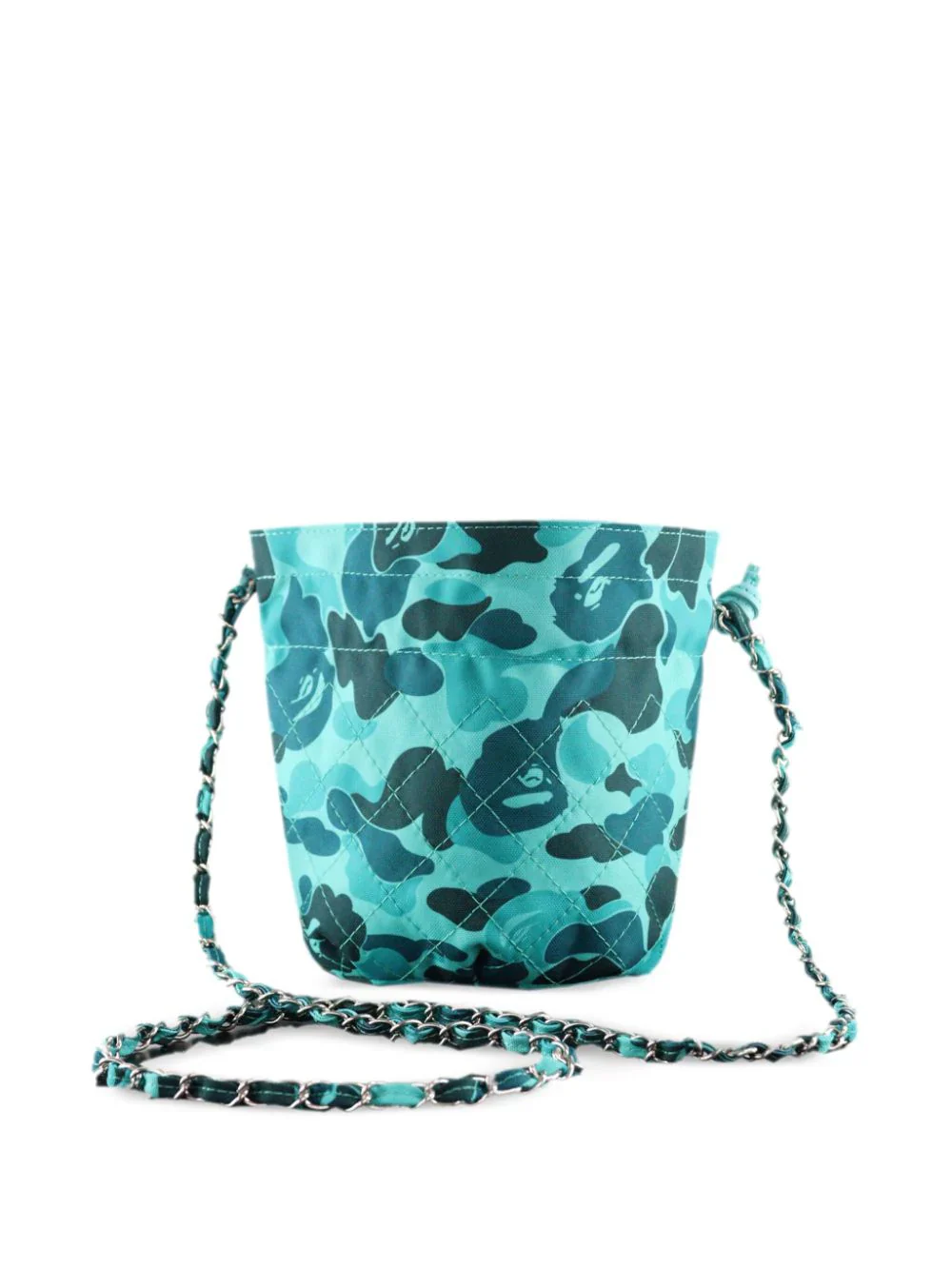 X Bape Camouflage-Print Bucket Bag - Image 3