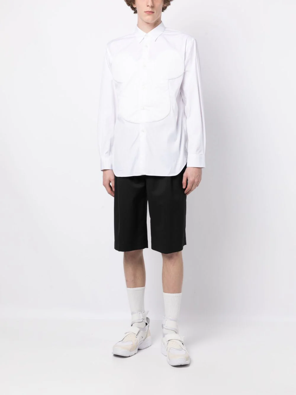 X Be@Rbrick Long-Sleeve Cotton Shirt - Image 3