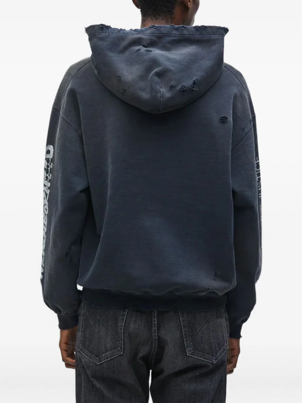 X Bounty Hunter Graphic-Print Hoodie - Image 3