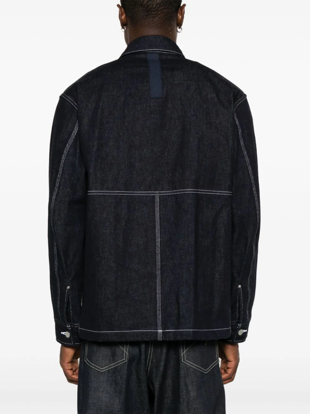 X Carhartt Logo-Patch Coat - Image 4
