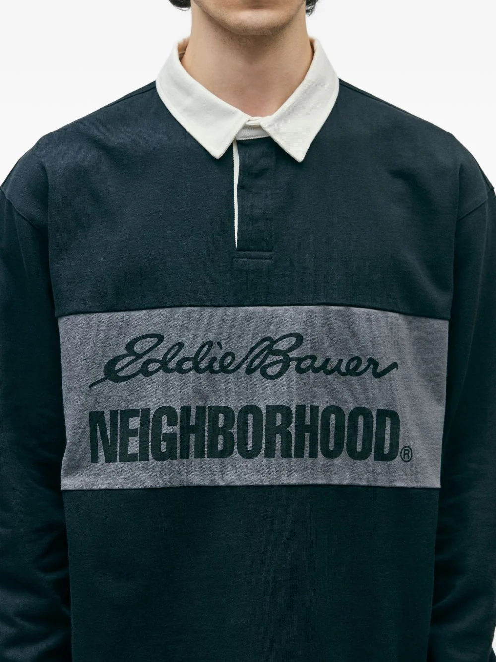 X Eddie Bauer Logo-Print Polo Shirt - Image 3
