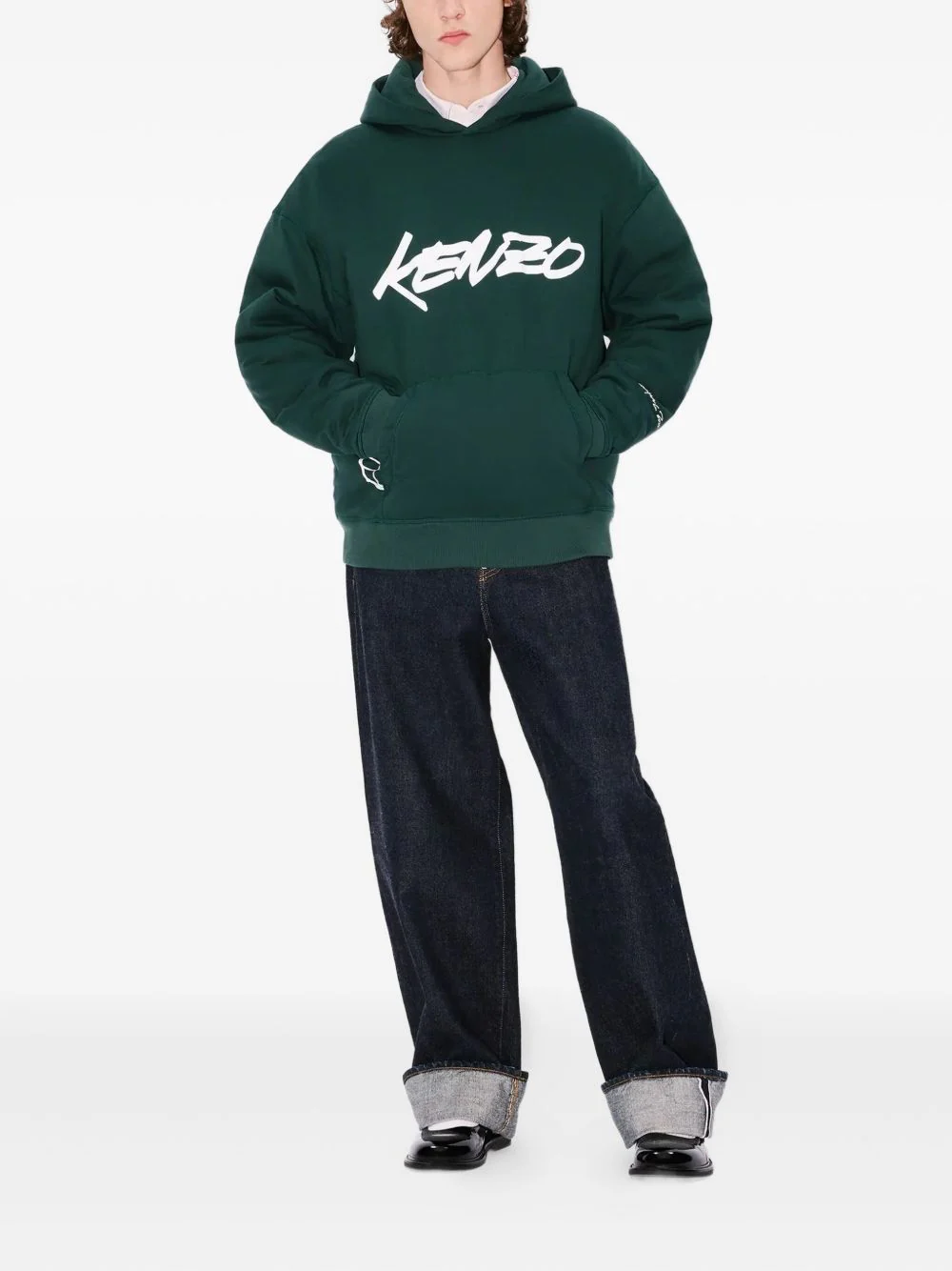 X Futura 2000 Atom-Flower Print Hoodie - Image 5