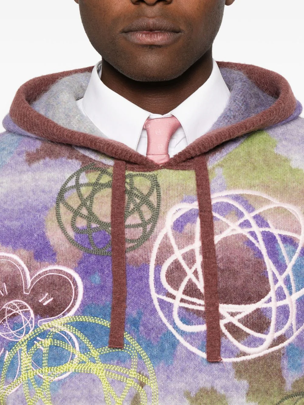 X Futura 2000 Drawstring Hoodie - Image 4