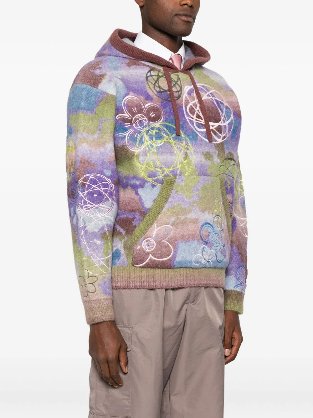 X Futura 2000 Drawstring Hoodie - Image 5