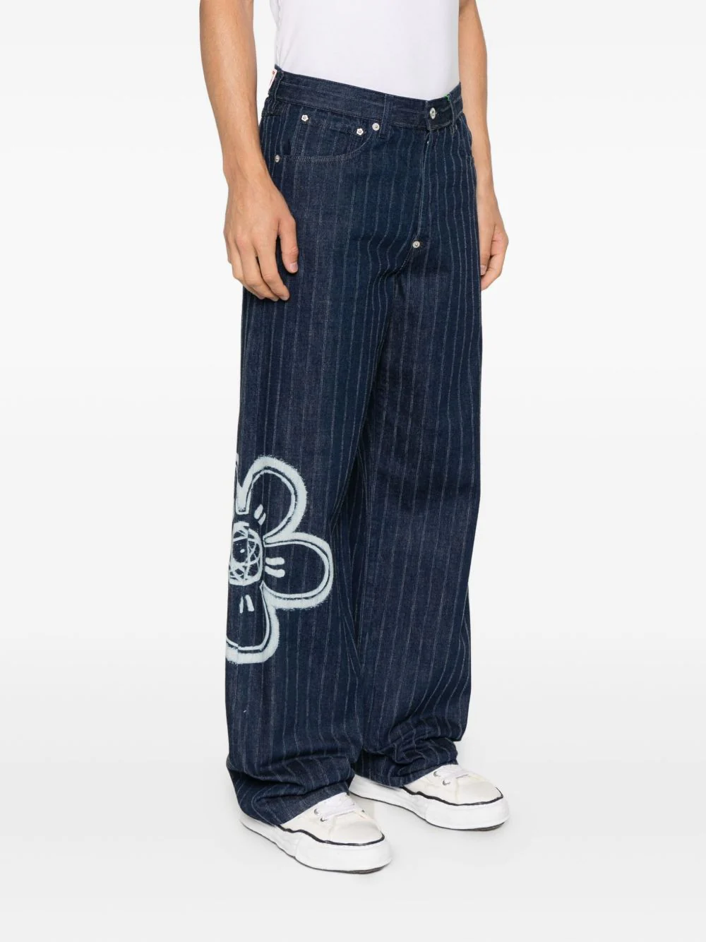 X Futura 2000 Striped Jeans - Image 2