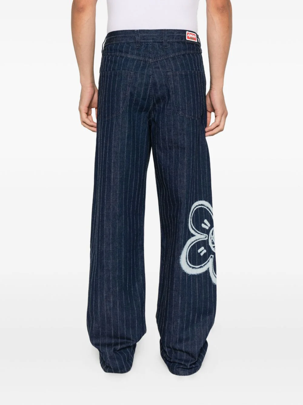 X Futura 2000 Striped Jeans - Image 4