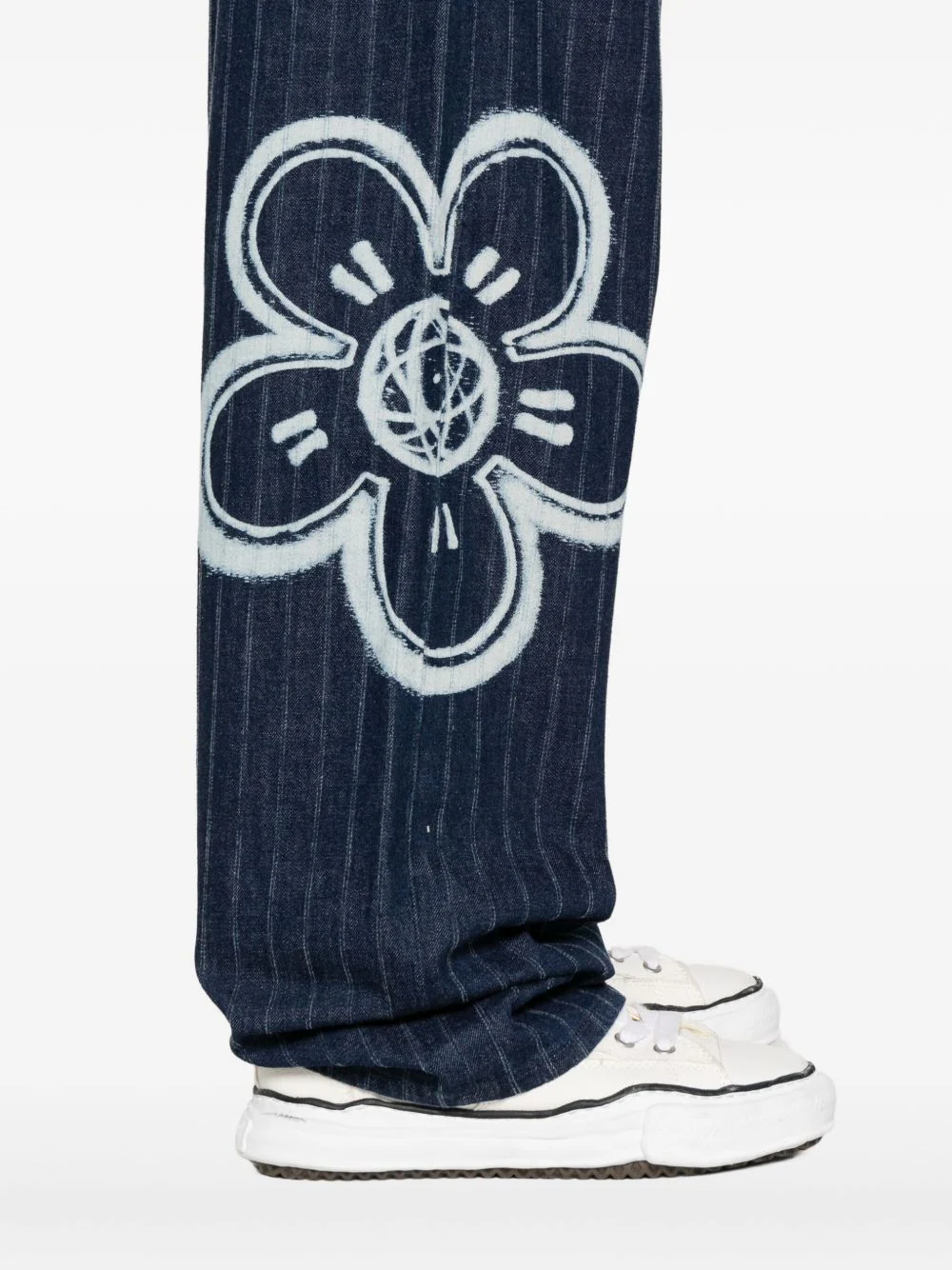 X Futura 2000 Striped Jeans - Image 5