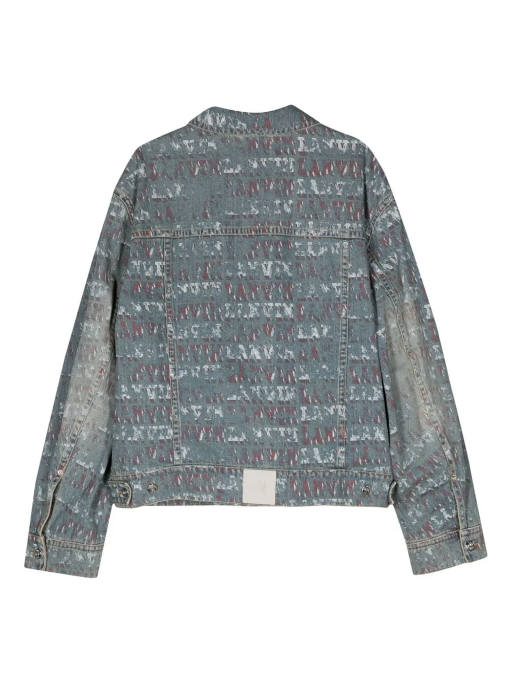 X Future Stamp-Effect Denim Jacket - Image 2