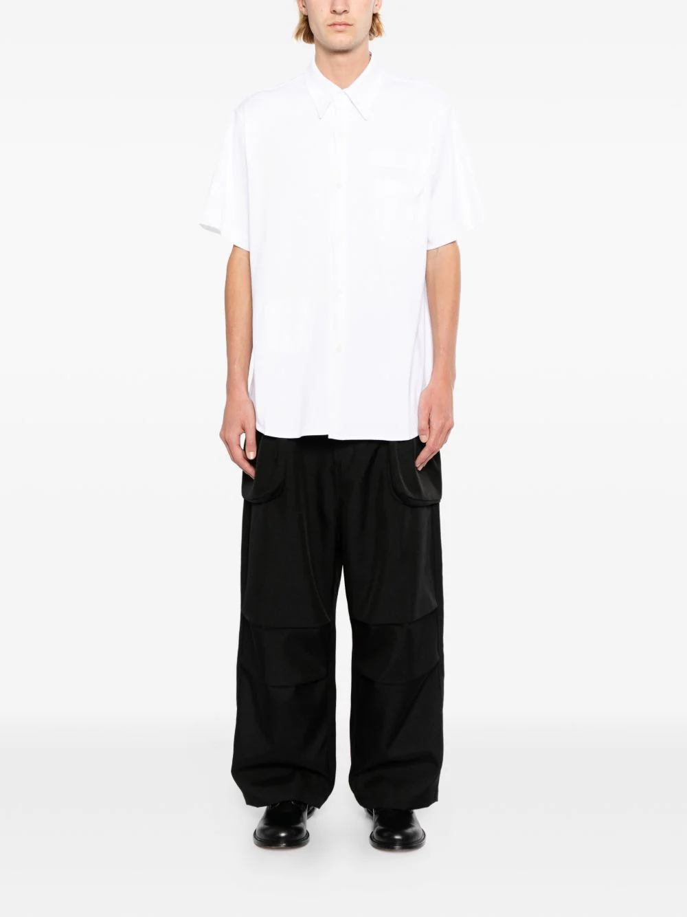 X Kei Ninomiya Patched Shirt - Image 3