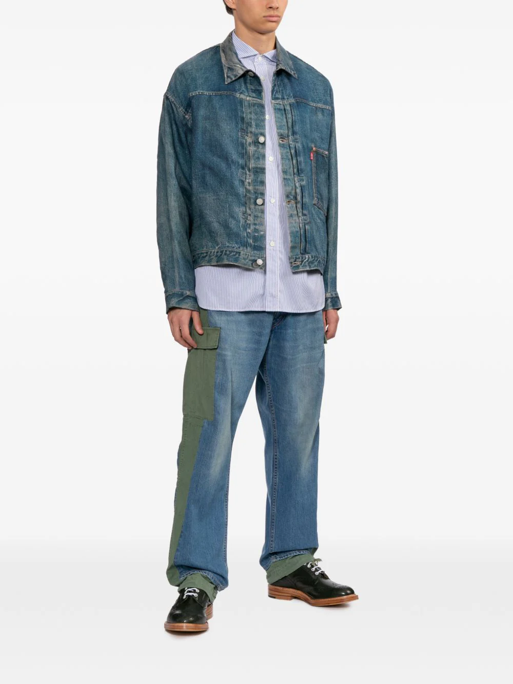 X Levi's Fake Print Denim Jacket - Image 3
