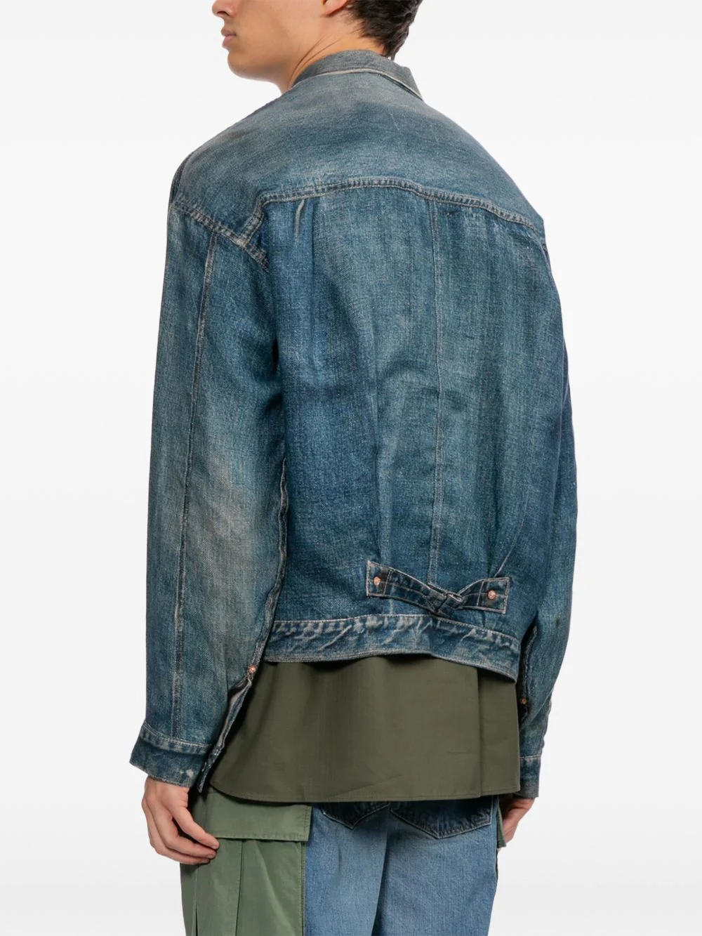 X Levi's Fake Print Denim Jacket - Image 5