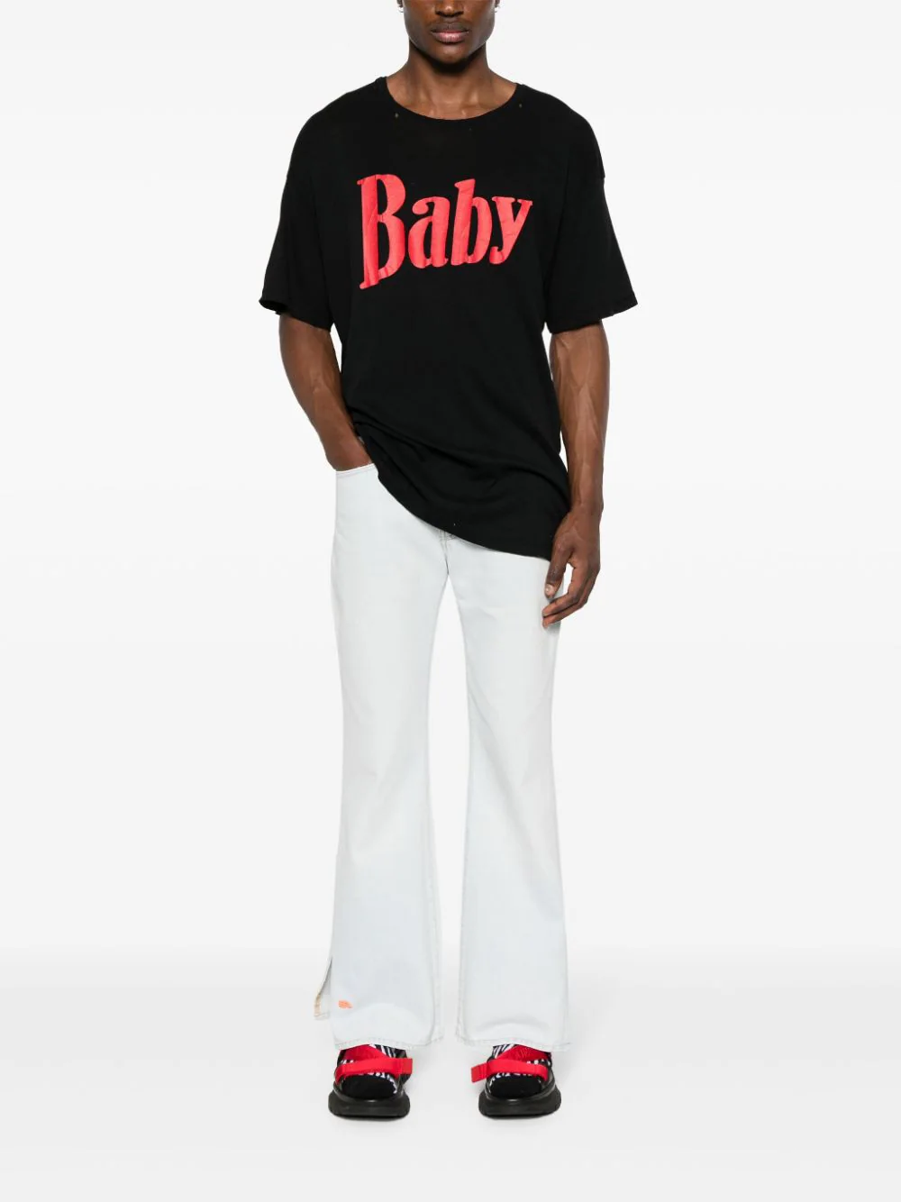 X Levi's Logo-Embroidered Jeans - Image 2