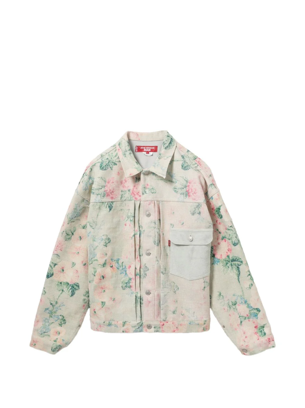 X Levi's Rose-Print Jacket