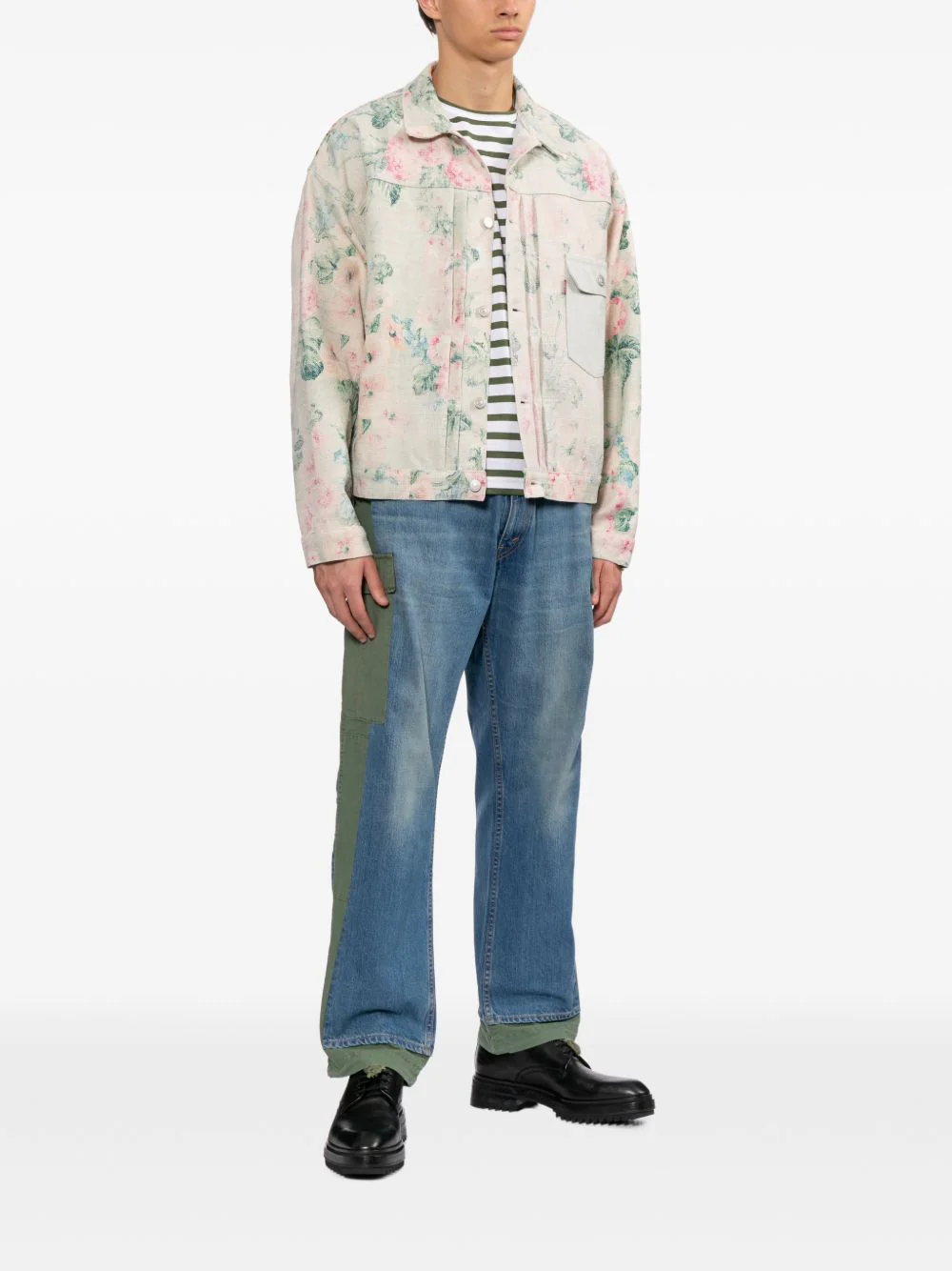 X Levi's Rose-Print Jacket - Image 4