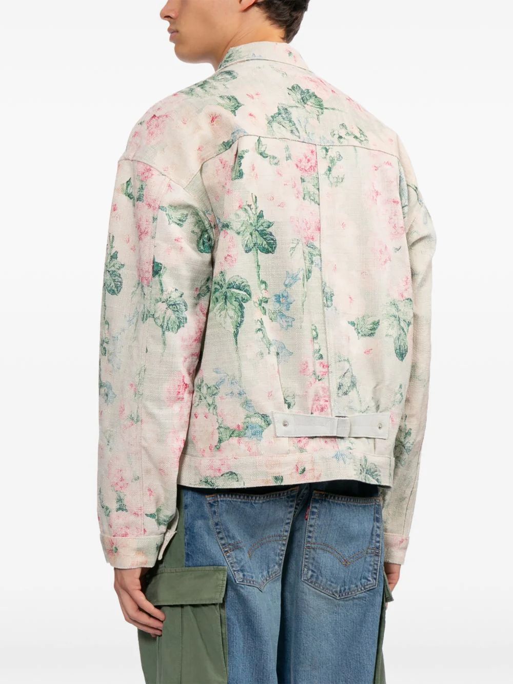 X Levi's Rose-Print Jacket - Image 5