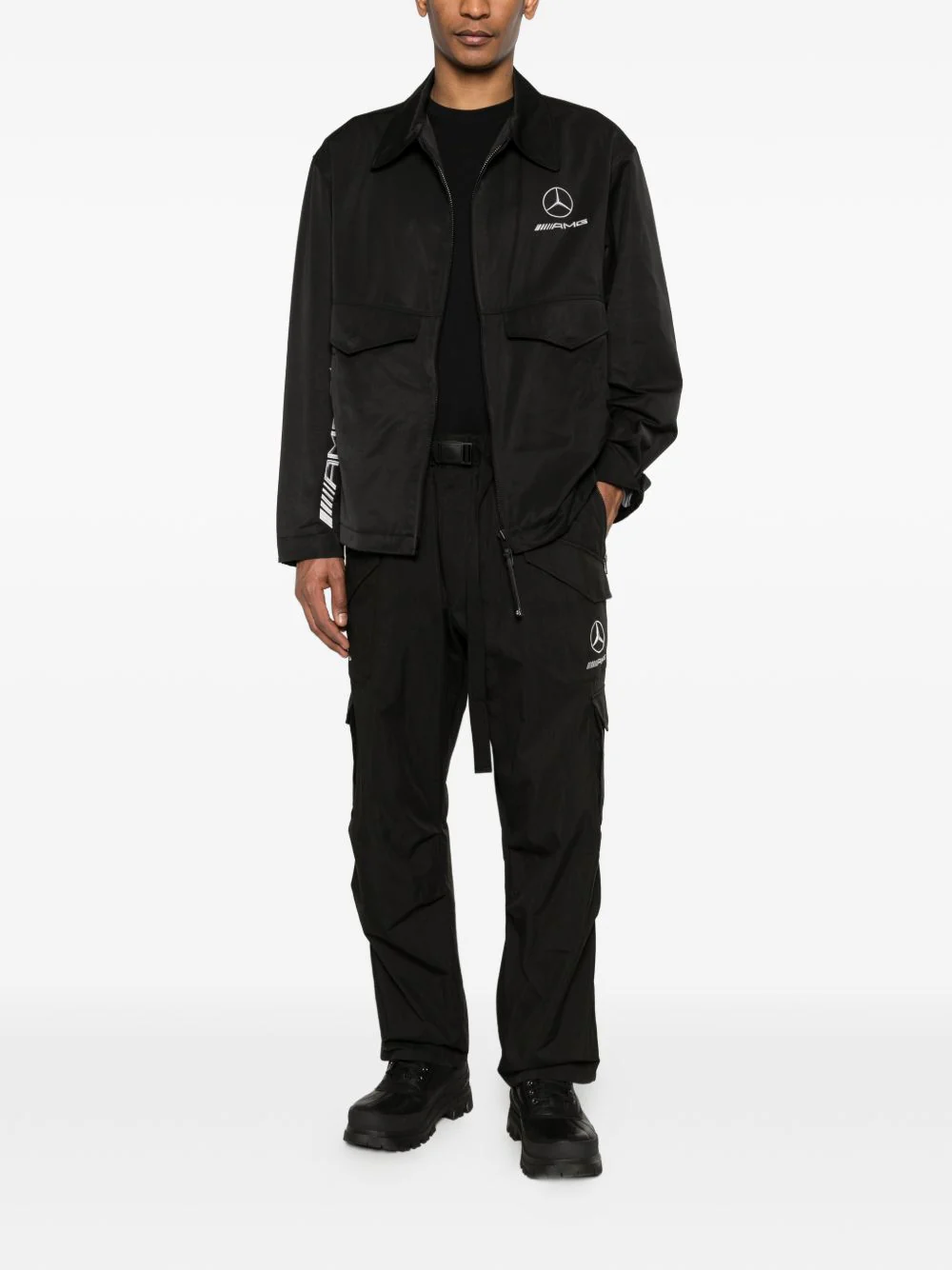 X Mercedes-Amg Petronas F1 Logo-Detail Jacket - Image 4
