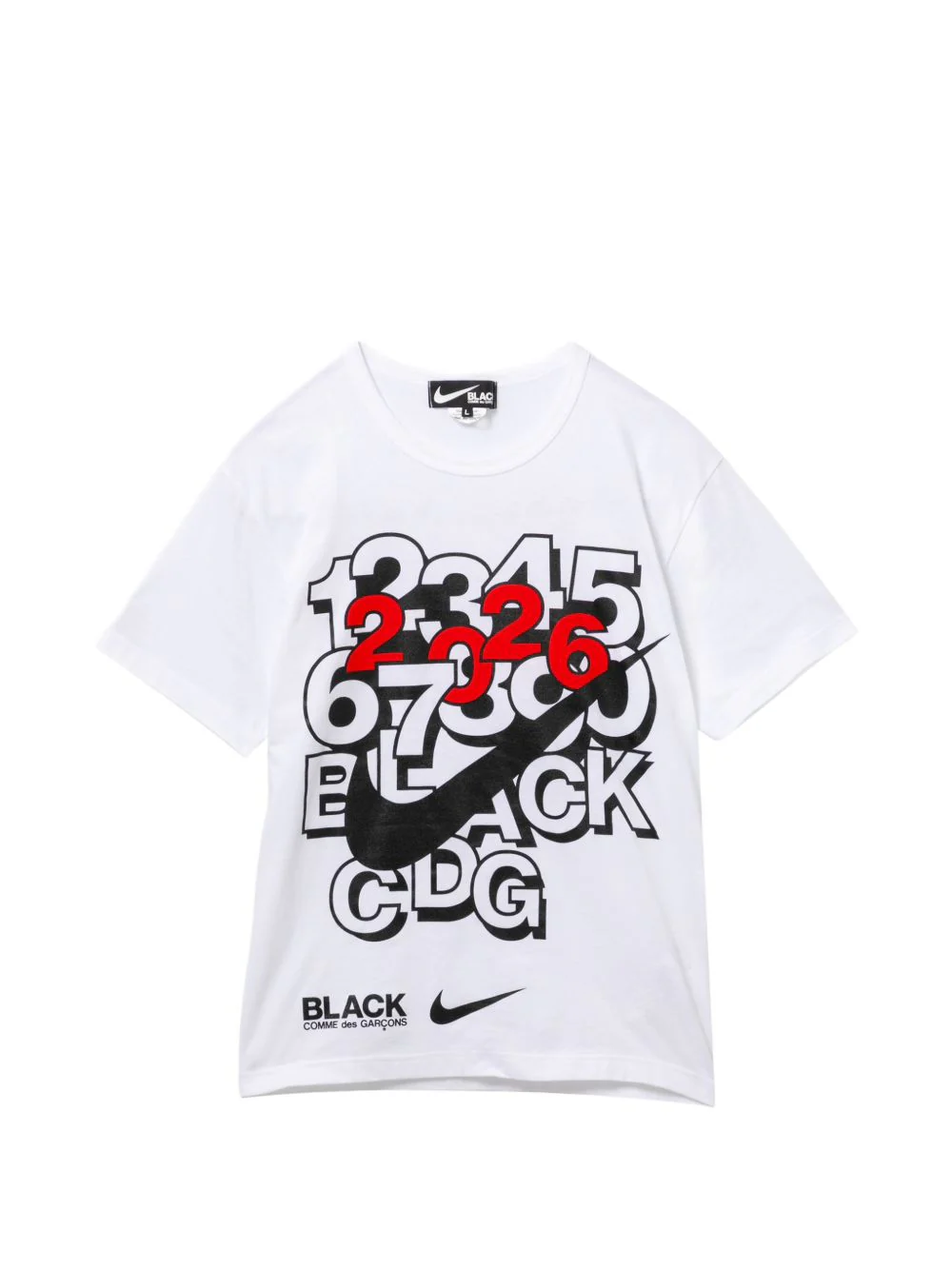 X Nike Logo-Print T-Shirt