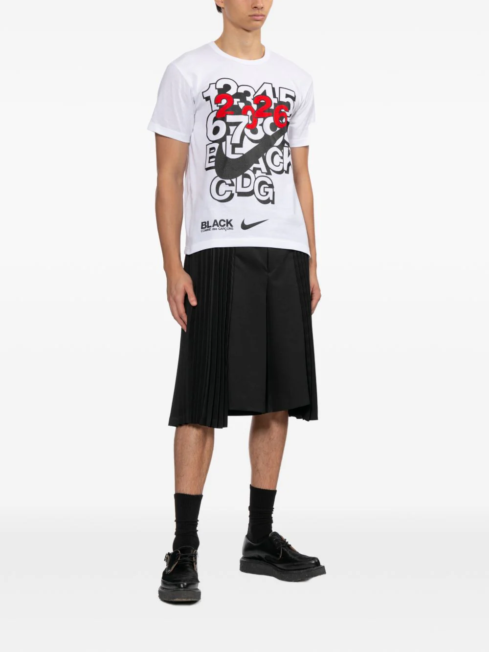 X Nike Logo-Print T-Shirt - Image 2