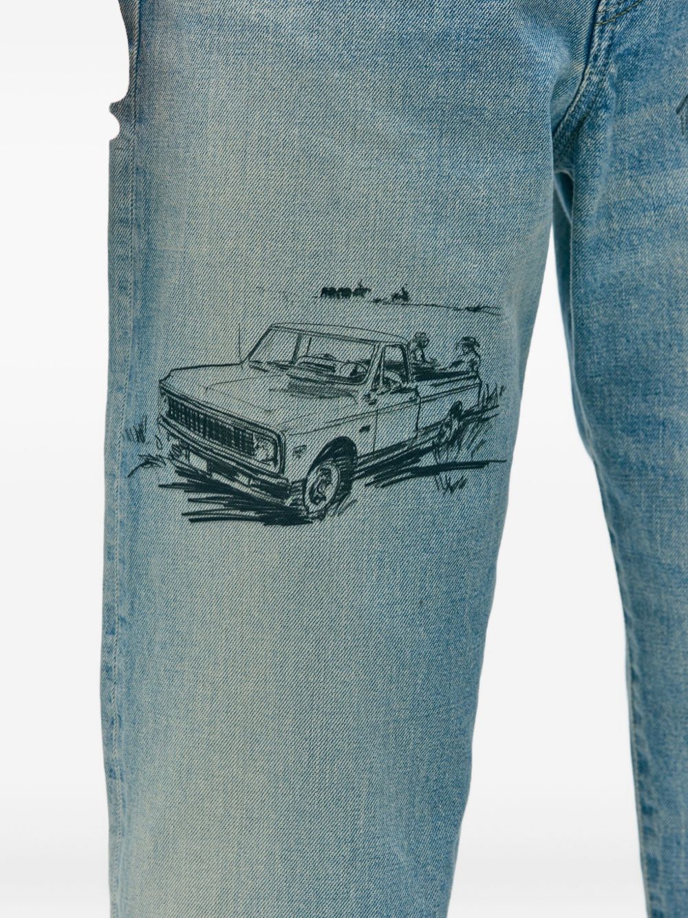 X One Of These Days Printed Jeans - Image 2
