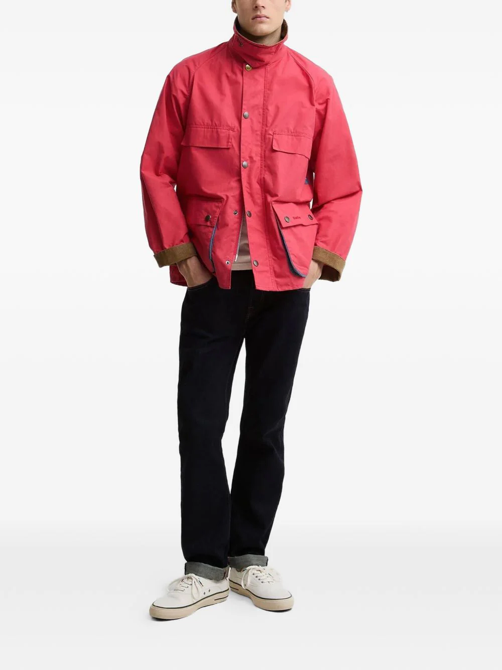 X Paul Smith Contrast-Collar Jacket - Image 4