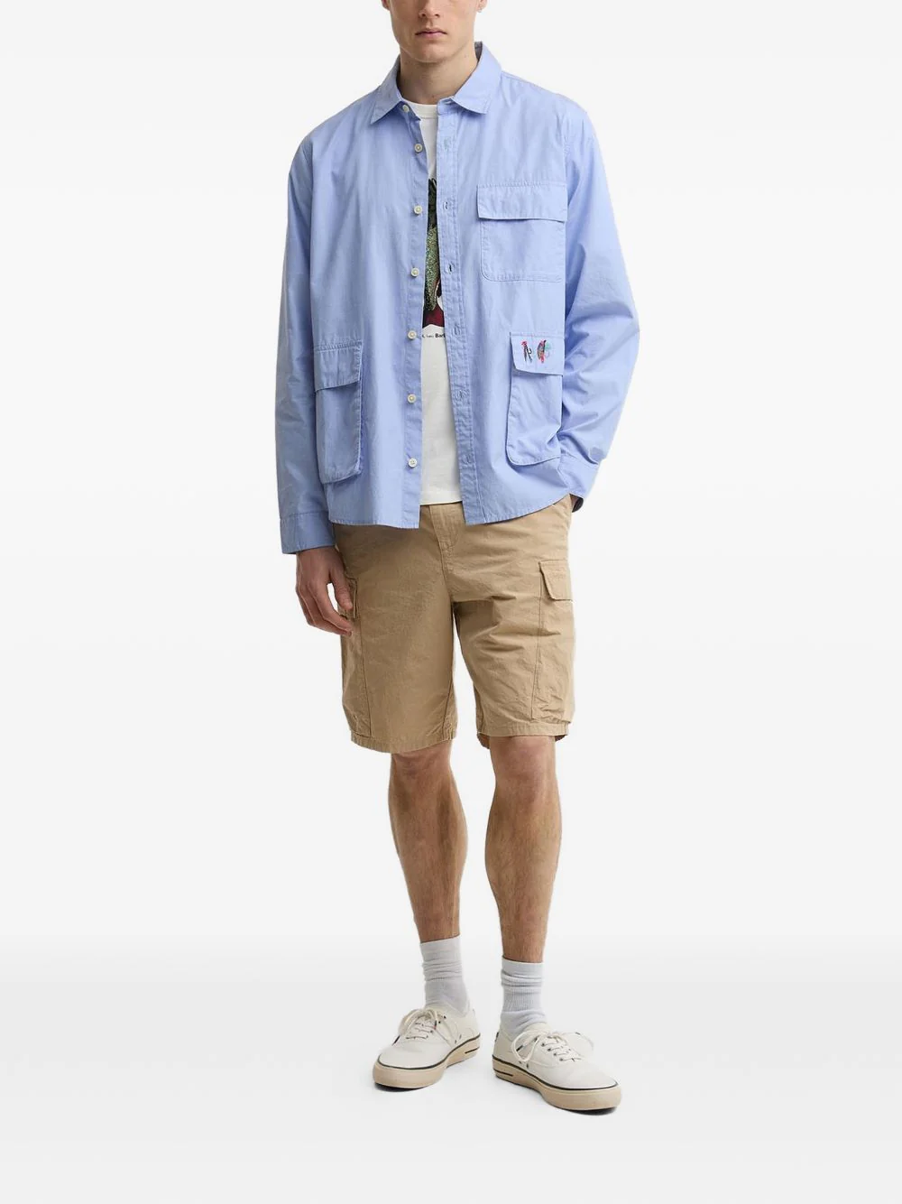 X Paul Smith Patch-Pocket Shirt - Image 2