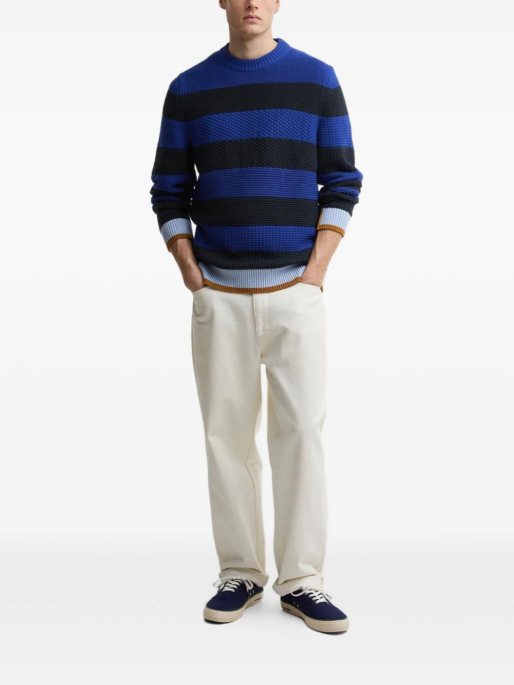 X Paul Smith Southwold Striped Sweater - Image 4