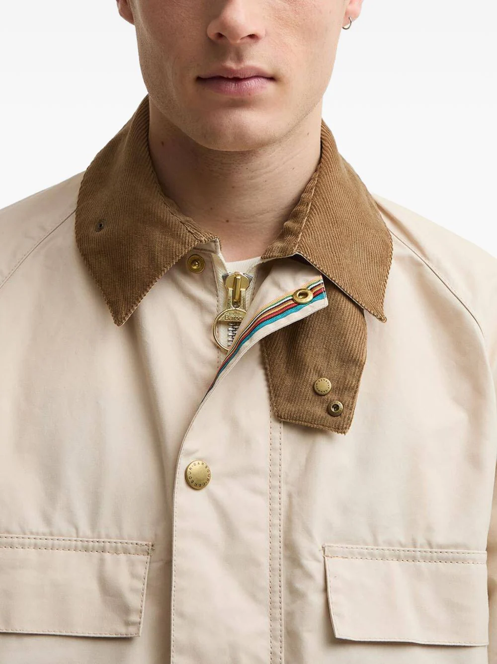 X Paul Smith Sugarlump Corduroy-Collar Jacket - Image 2