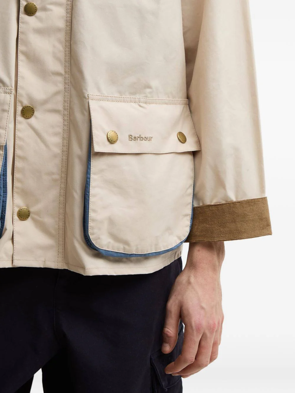 X Paul Smith Sugarlump Corduroy-Collar Jacket - Image 4