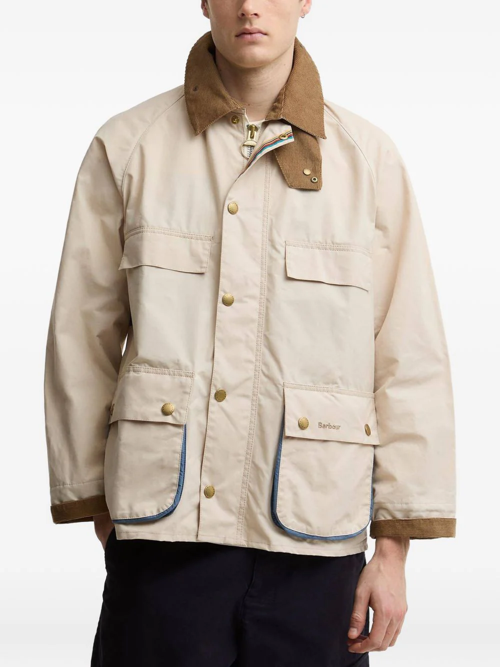 X Paul Smith Sugarlump Corduroy-Collar Jacket - Image 5