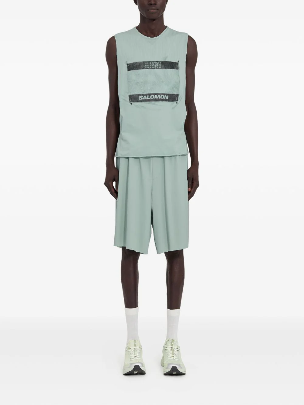 X Salomon Logo-Print Tank Top - Image 3