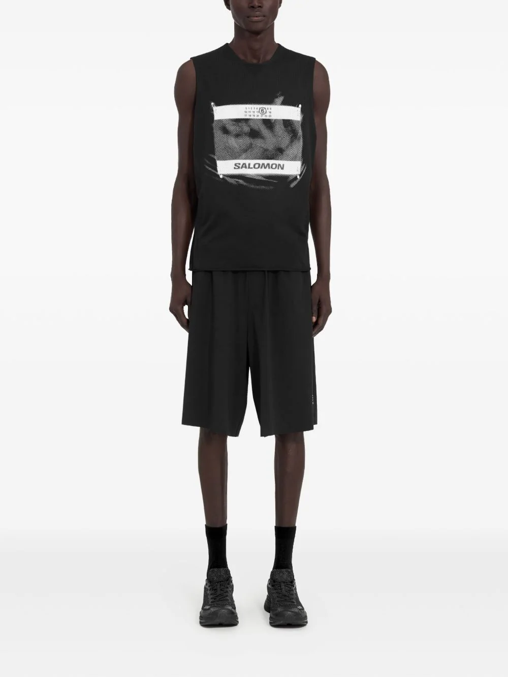 X Salomon Logo-Print Tank Top - Image 3