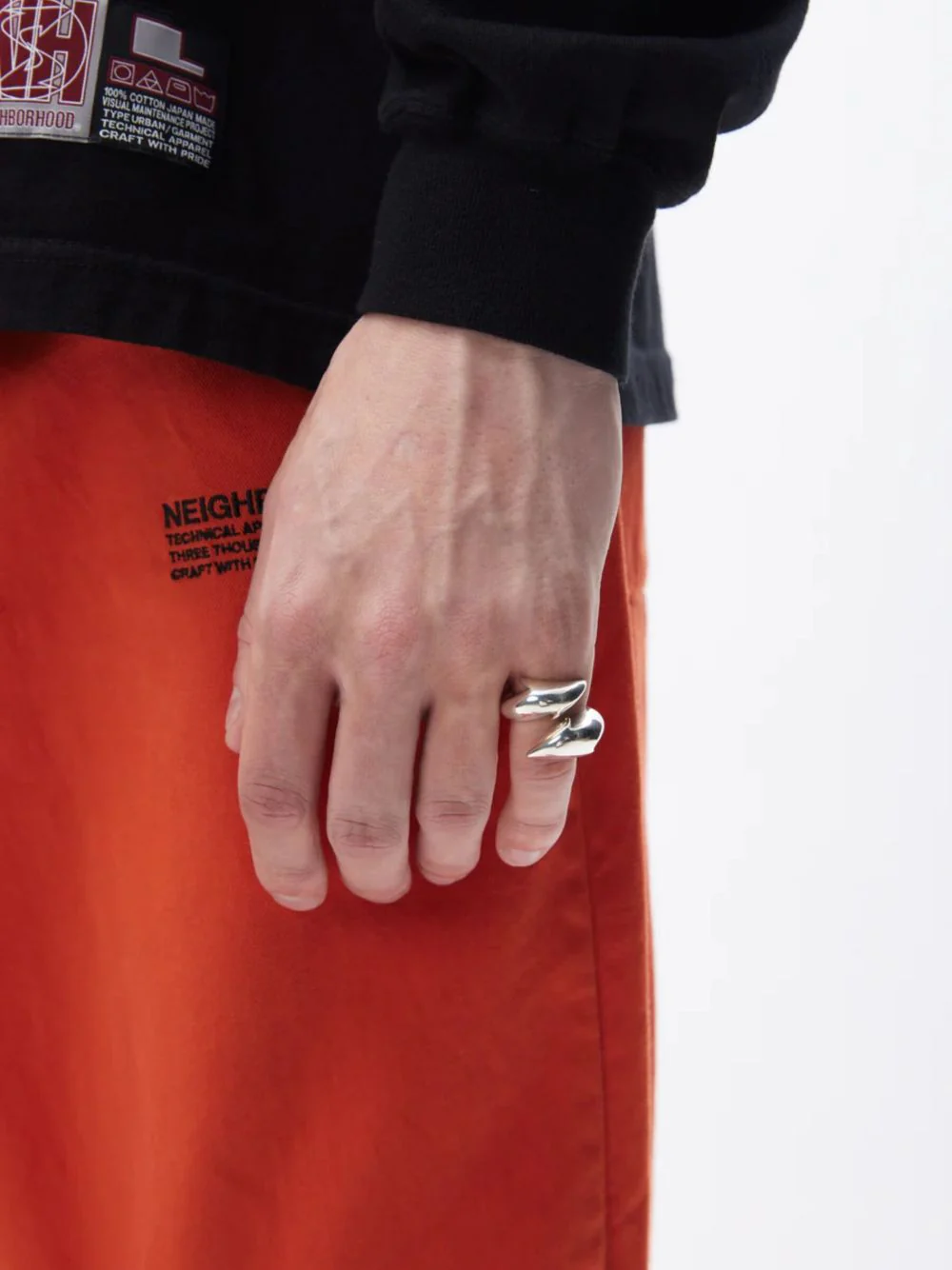 X Subware Sterling Silver Ring - Image 7