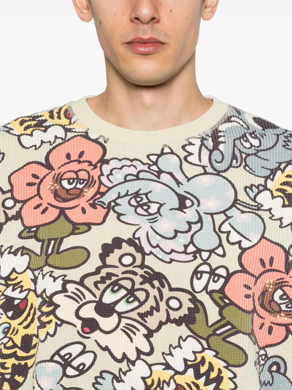 X Verdy Graphic-Print T-Shirt - Image 4