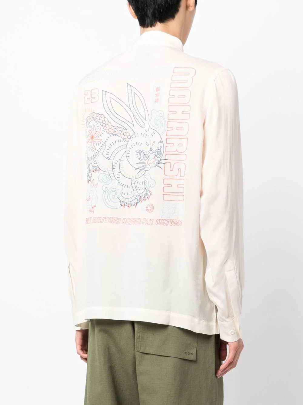 Year Of The Rabbit-Embroidered Shirt - Image 3
