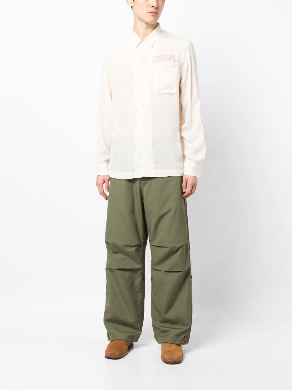 Year Of The Rabbit-Embroidered Shirt - Image 4