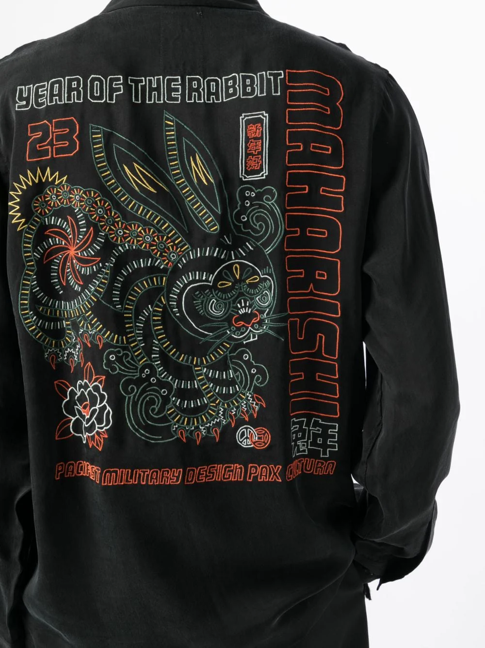 Year Of The Rabbit-Embroidered Shirt - Image 4