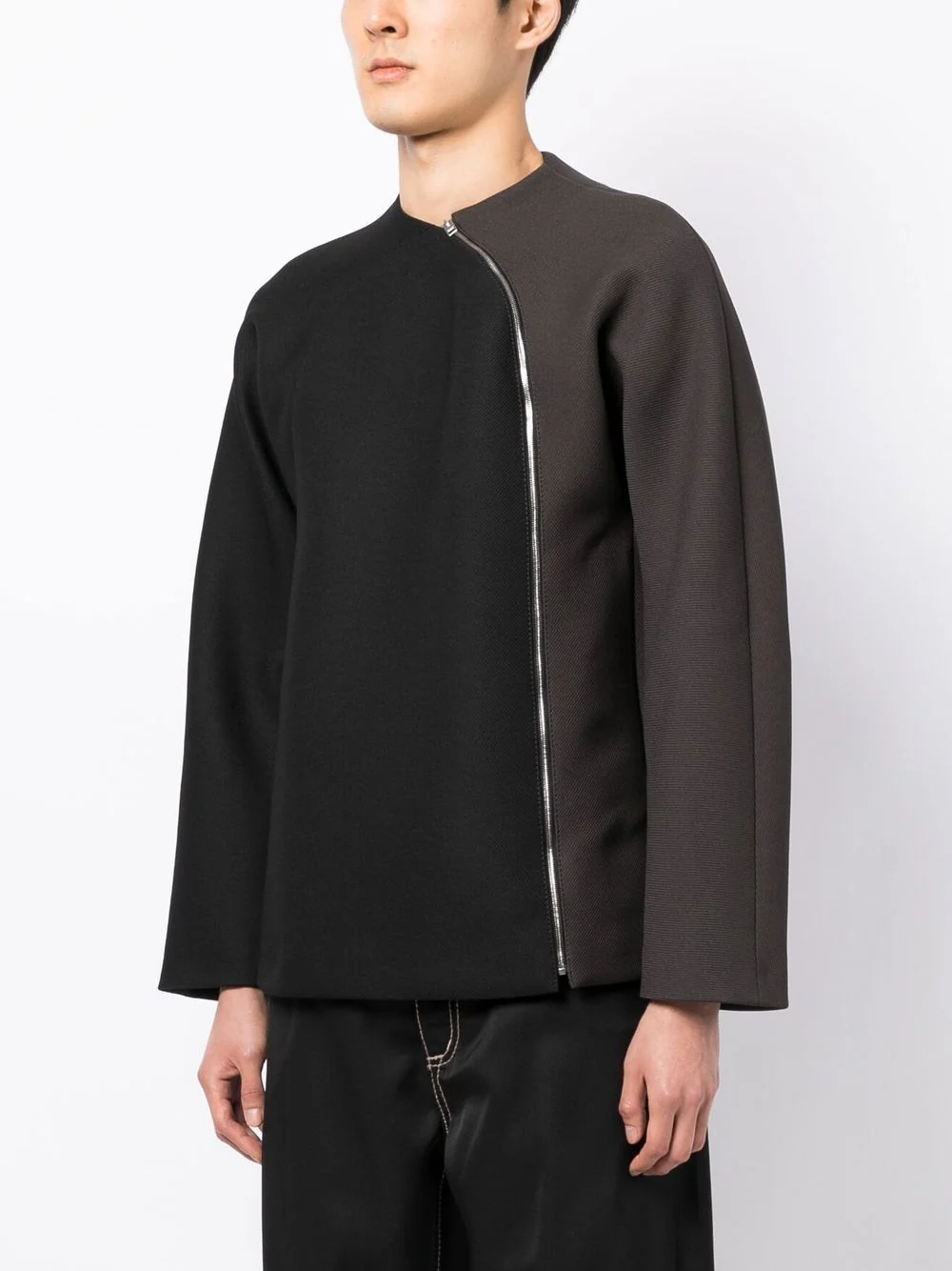 Zip-Detail Sweatshirt - Image 4