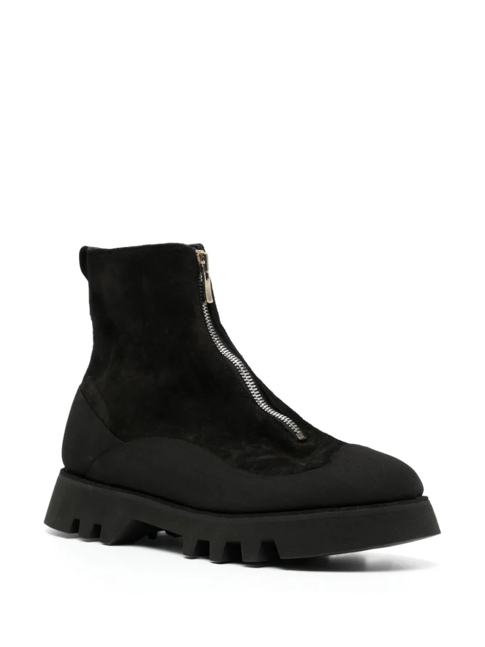 Zip-Fastened Leather Boots - Image 2