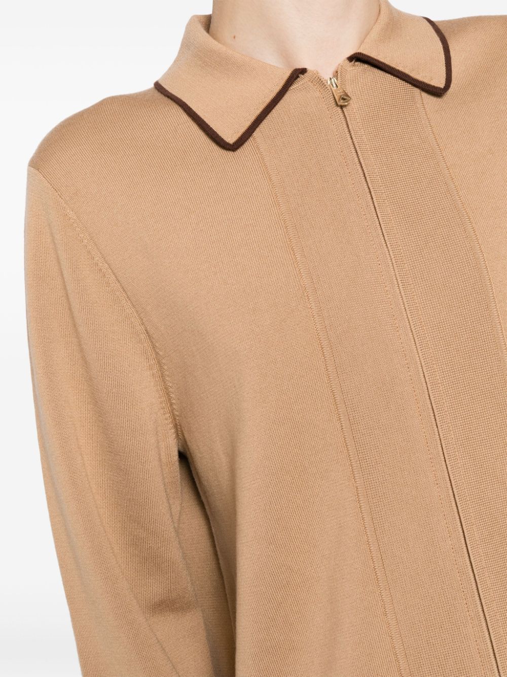 Zip Fastening Cardigan - Image 5